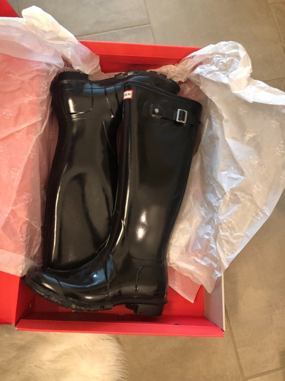 Hunter Tall Gloss Boots
